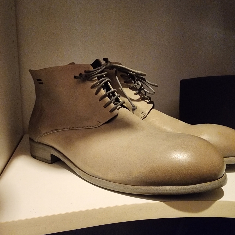 Last Conspiracy Leather Ankle Boots